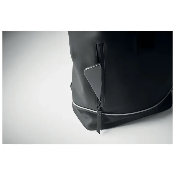 Laptop 15 roll top PU backpack - MO2581 (MOCN#03)